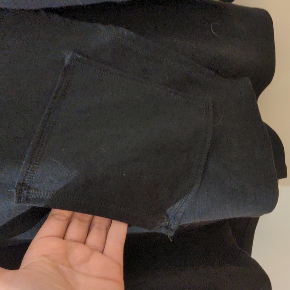 Hooded Open Front Cardigan - L - Picture 3 of 5